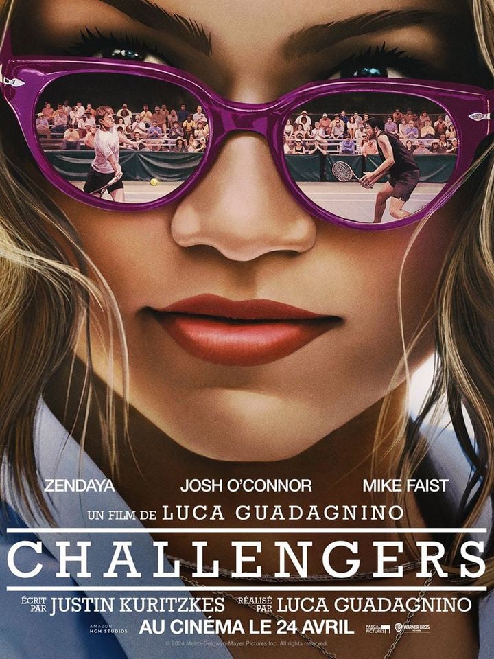 affiche du film Challenger avec Zendaya